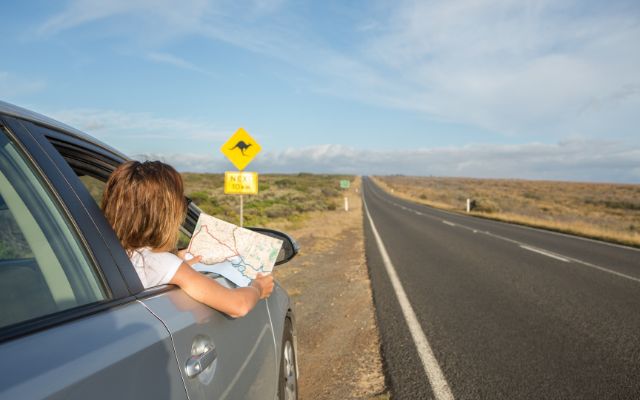 Road trip safety map